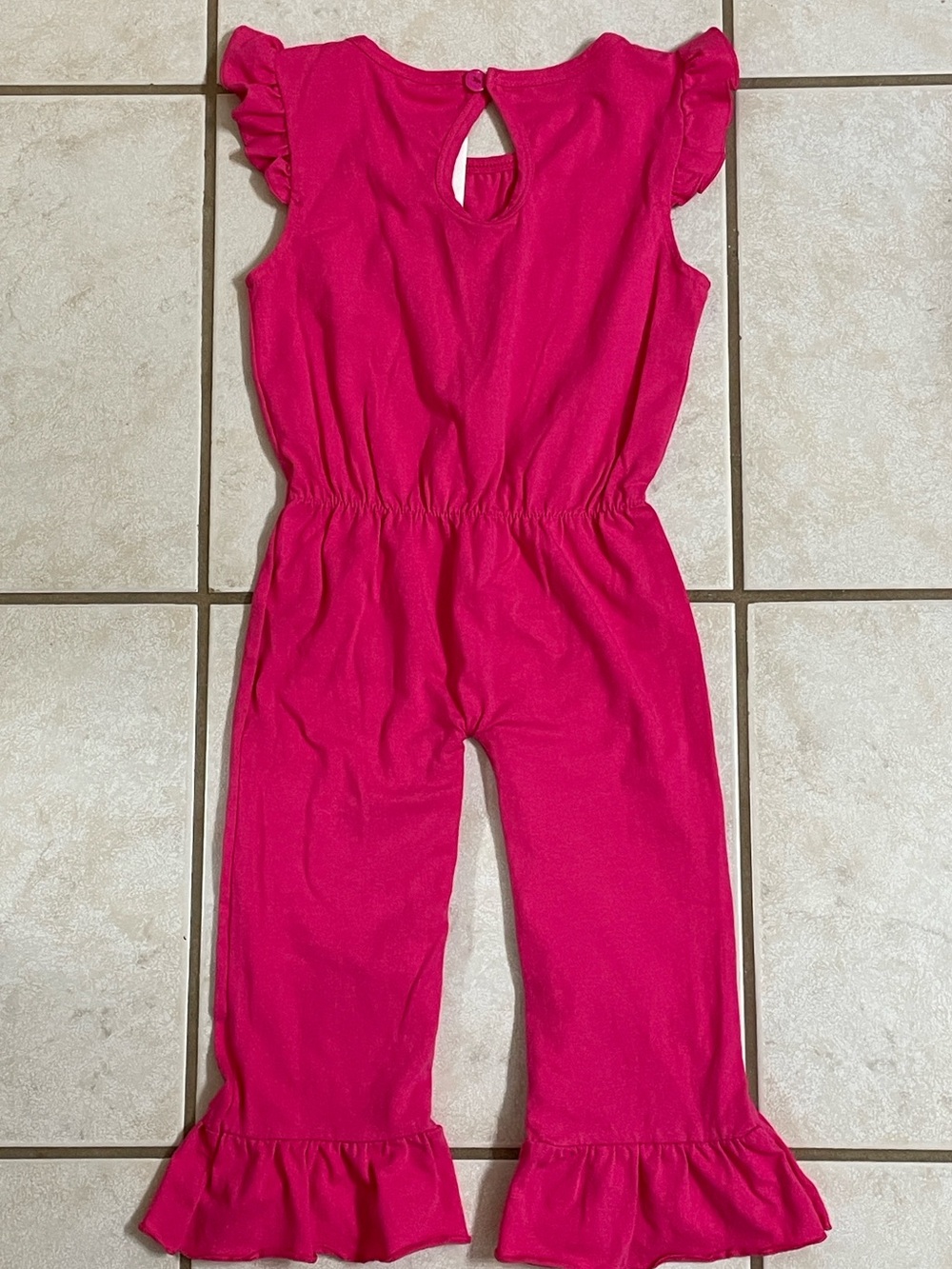 Big Sister Ruffled Romper - Picture 4 of 8